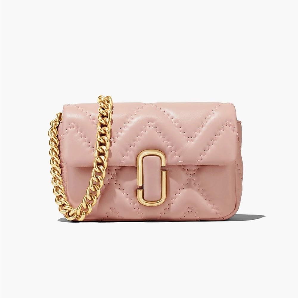 New Marc Jacobs Quilted Leather J Marc Shoulder Bag